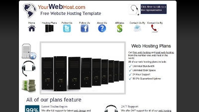 Free Web Hosting Template