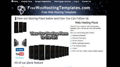 Free Web Hosting Template