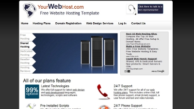 Free Web Hosting Template