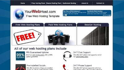 Free Web Hosting Template